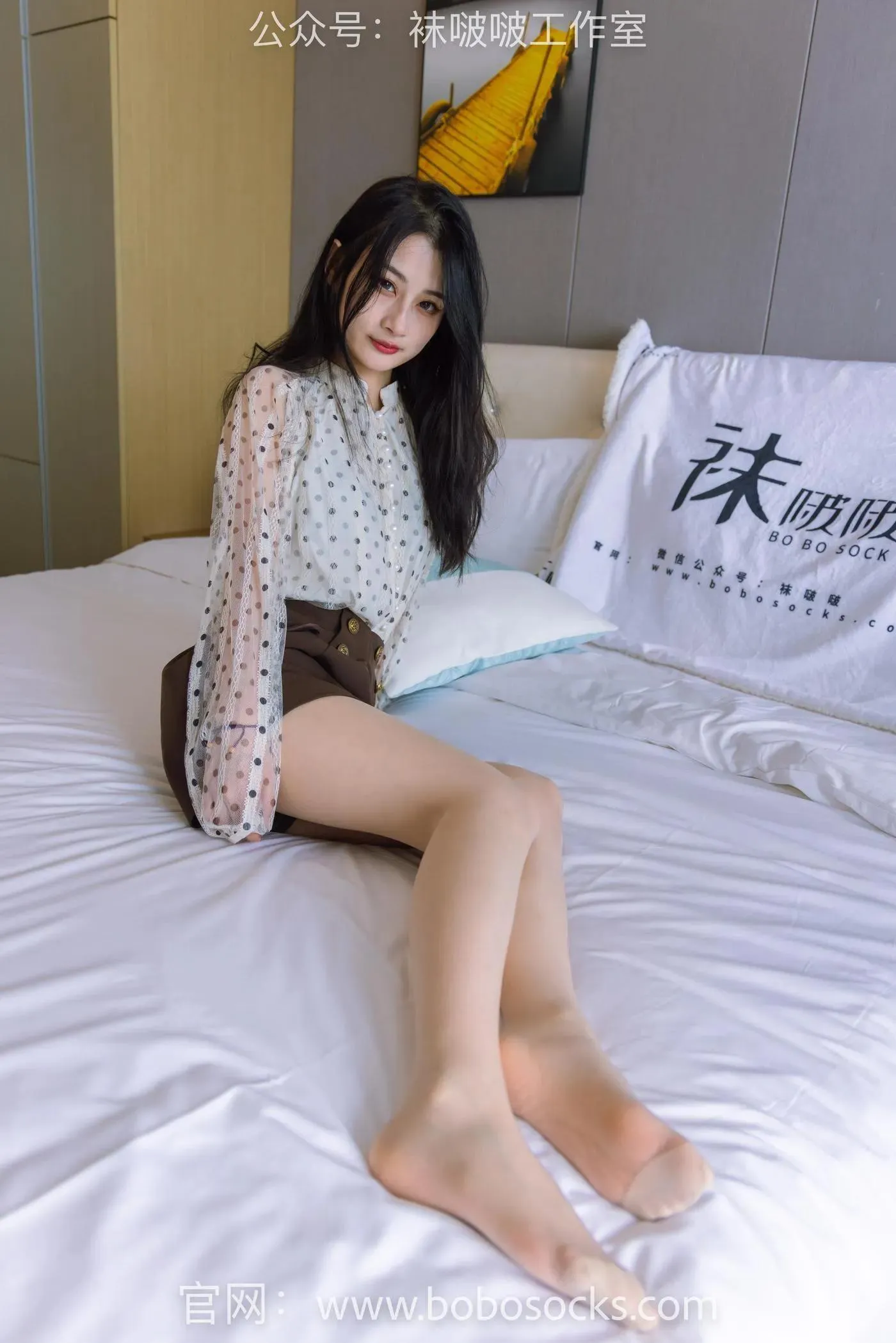 [BoBoSocks袜啵啵]NO.110 苏苏-高跟鞋、肉丝 [140P]插图4